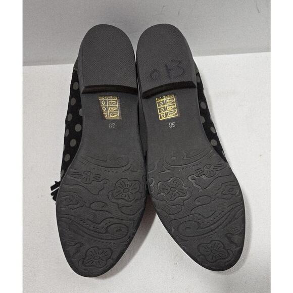 L’Artiste Klasik Women’s Loafers Spring Step Black Polka Dot Suede/Leather EU 38 - Picture 9 of 9